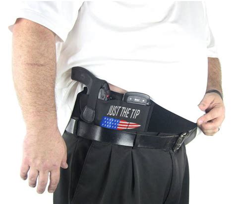 fat boy holster|waistband gun holster for obese.